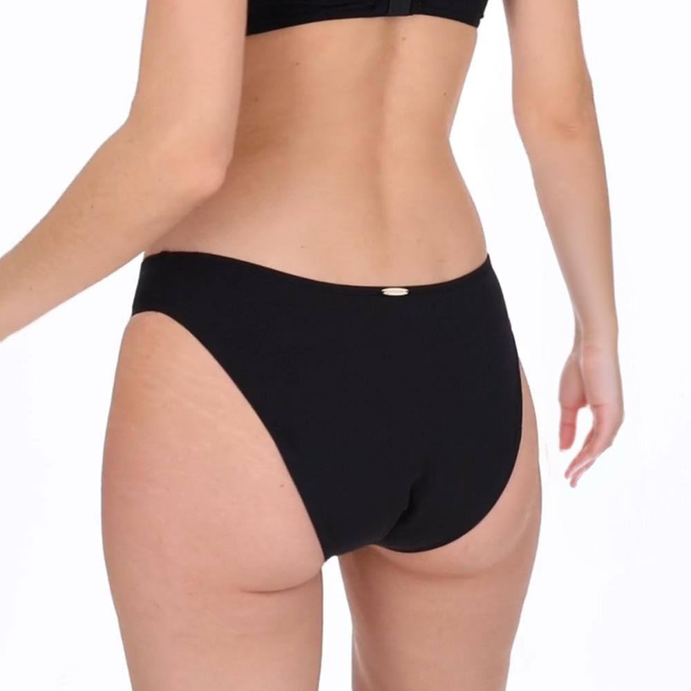 Bas de maillot de Bain Menstruelle Noir Fille Grain de Sable vue 2