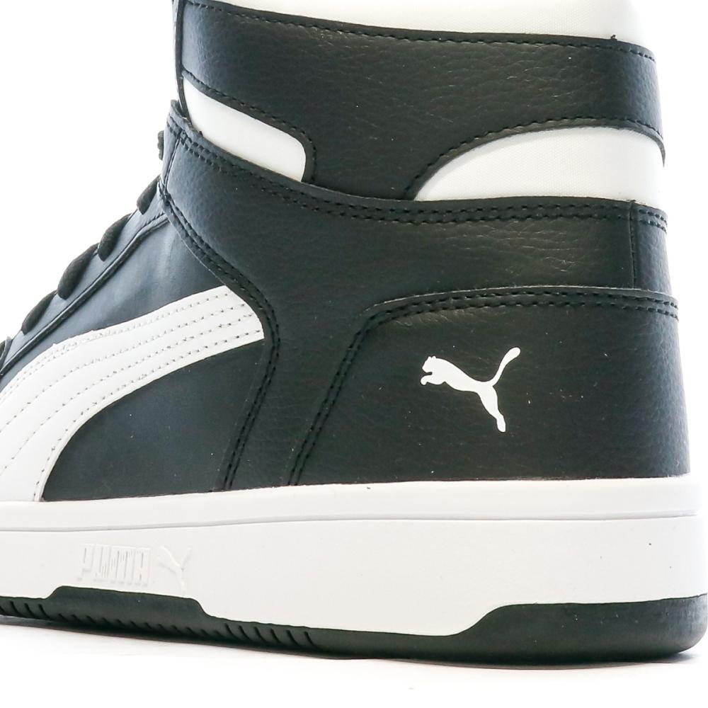 Baskets Noires/Blanches Homme Puma Rebound vue 7