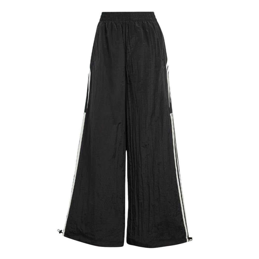 Pantalón fluido Adidas Atlanta Negro, Mujer ver 2