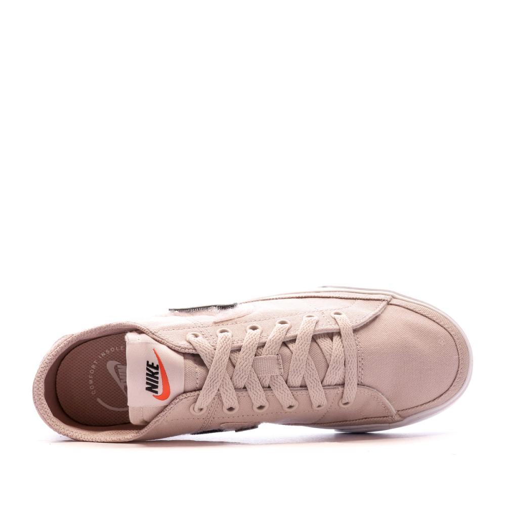 Baskets Roses Femme Nike Court Legacy Vday vue 4