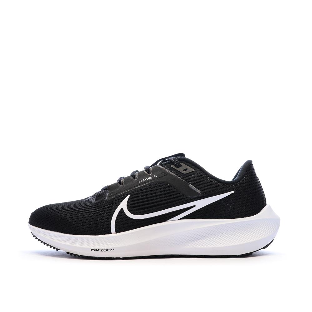Chaussures de Running Noires/Blanches Homme Nike Air Zoom Pegasus 40 pas cher