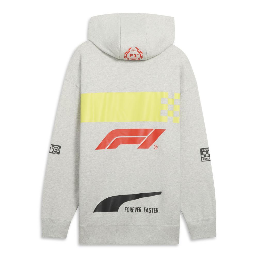 Sweat à Capuche Gris Homme Puma F1 Racing vue 2