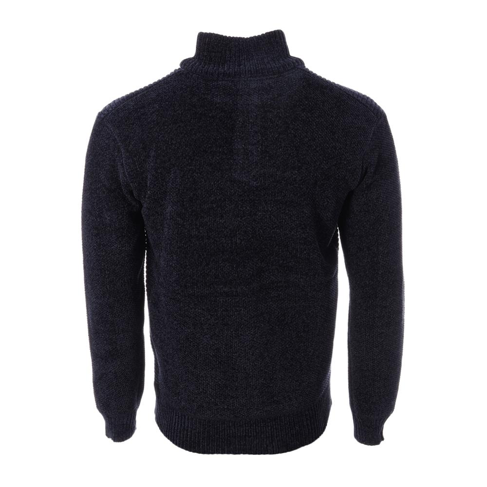 Pull Marine Homme RMS26 Chenille vue 2
