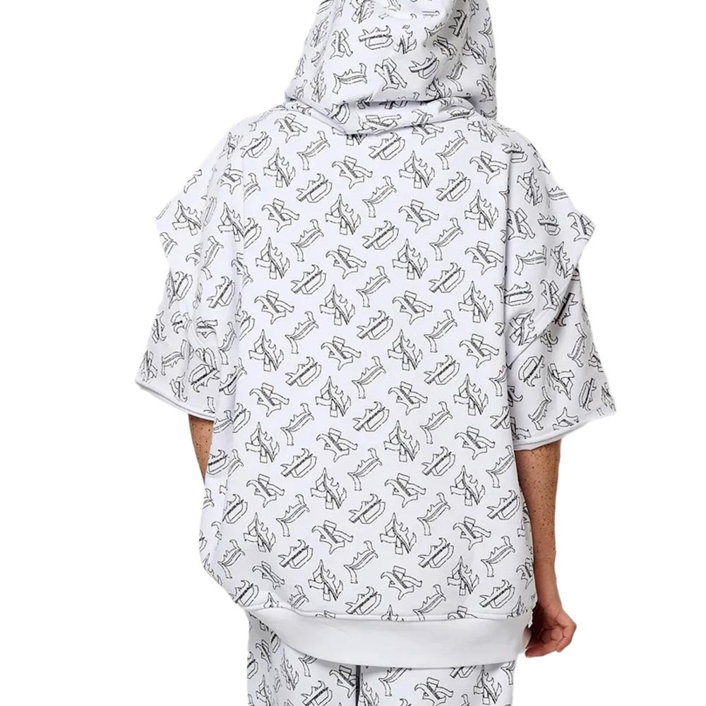 Sweat Blanc Mixte Homme Kaporal Kp Vogy vue 2
