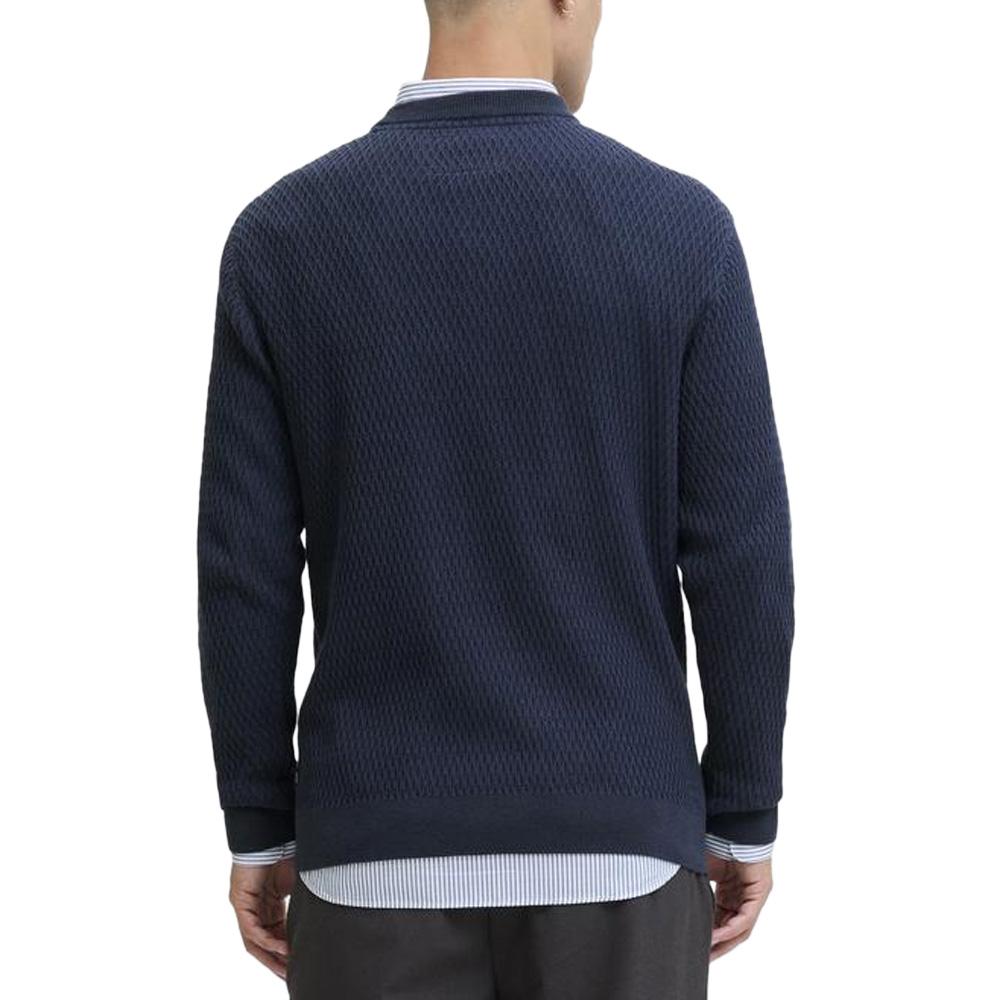 Pull Marine Homme Jack & Jones Reagan vue 2