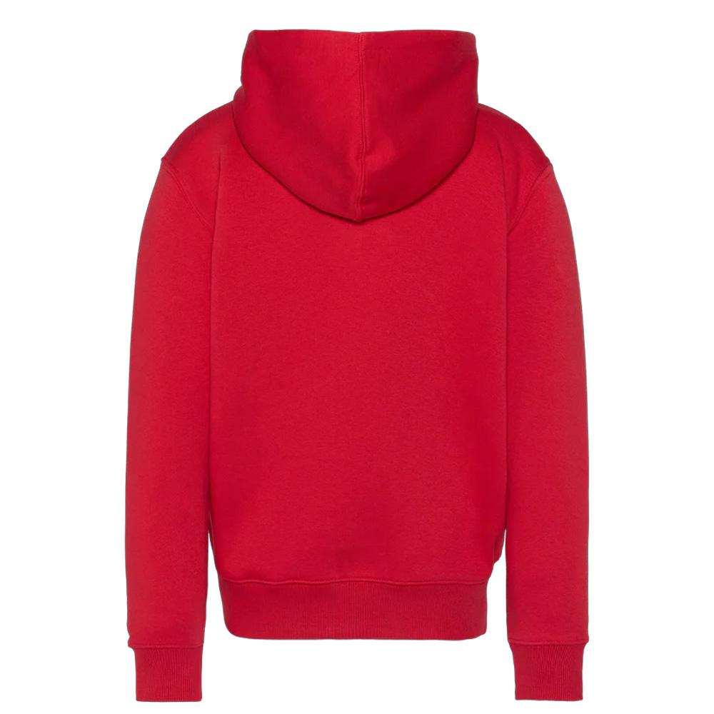 Sweat Zippé Rouge Garçon Schott vue 2