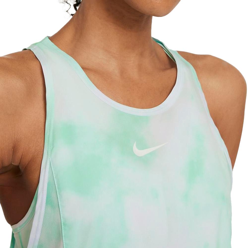 Débardeur Vert Femme Nike Icon Clash vue 3