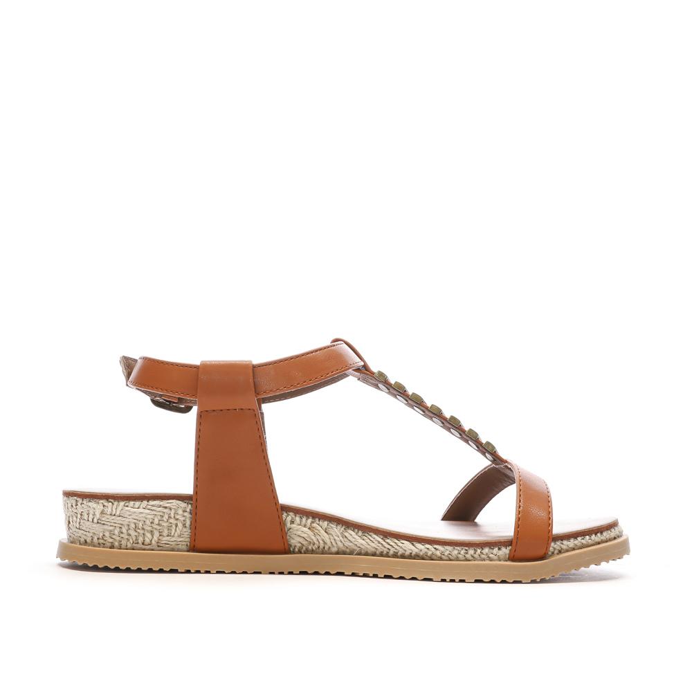 Sandales Camel Femme Chattawak SARA vue 2