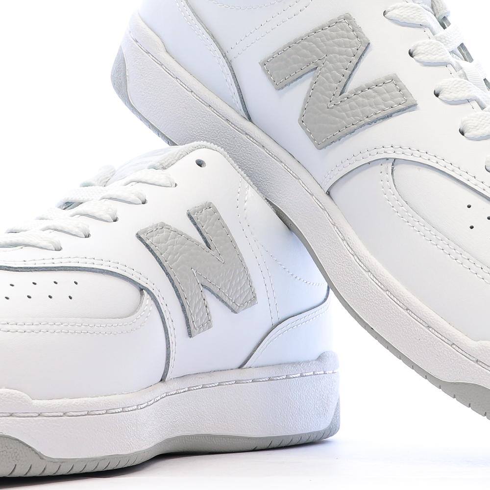 Baskets Blanc/Gris Homme New Balance M080 vue 7