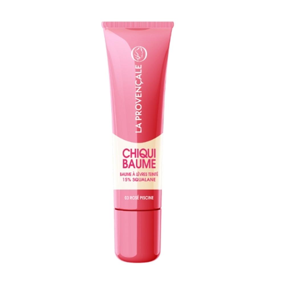 Baume à lèvre Rose Femme La Provencale Chiquibaume 03 Rosé piscine pas cher