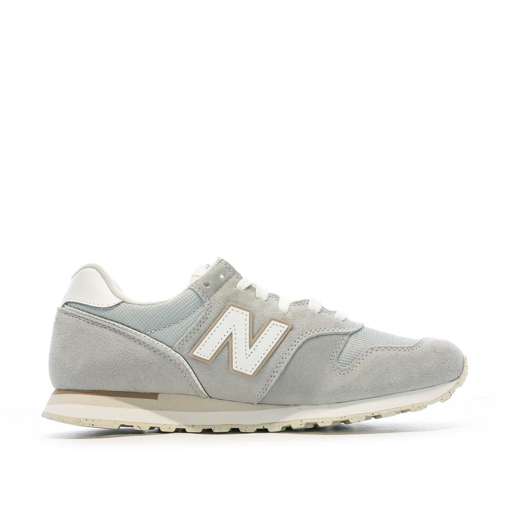 Baskets Grises Femme New Balance 373 vue 2