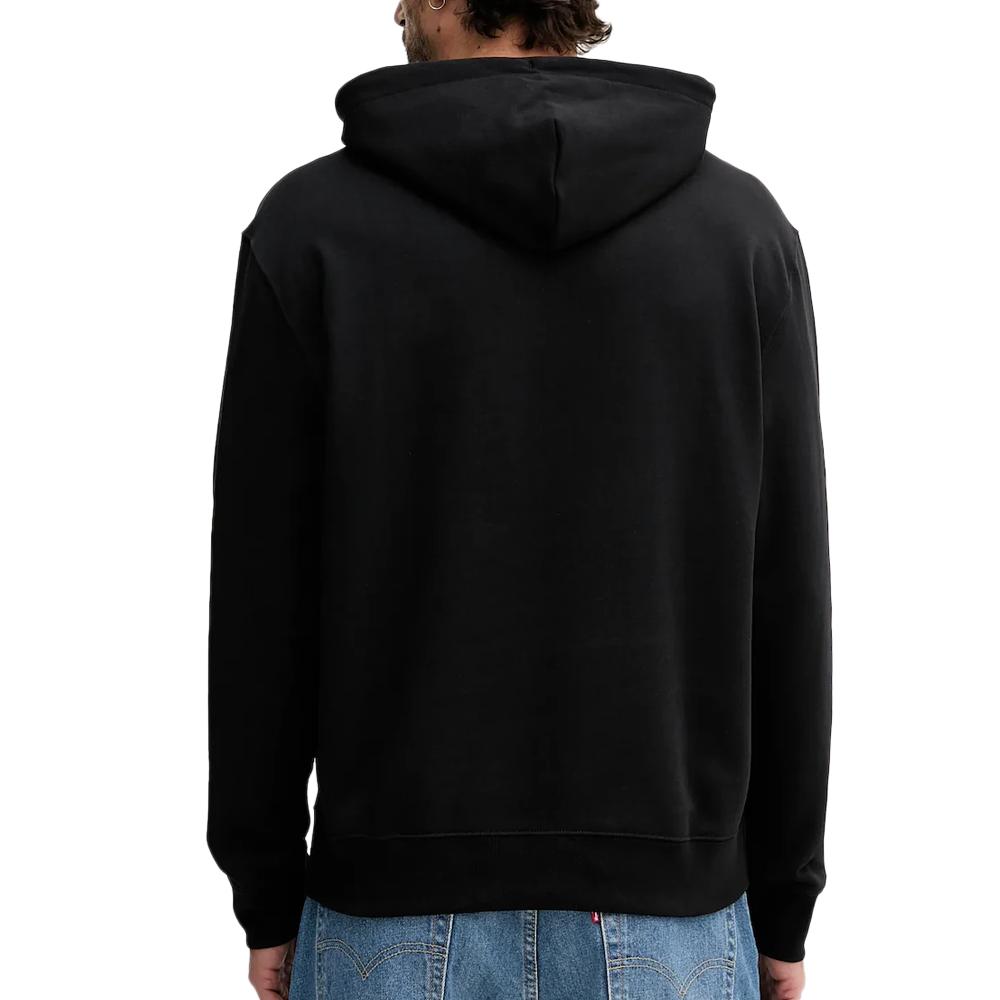 Sweat à capuche Noir Homme Calvin Klein Jeans 350 vue 2