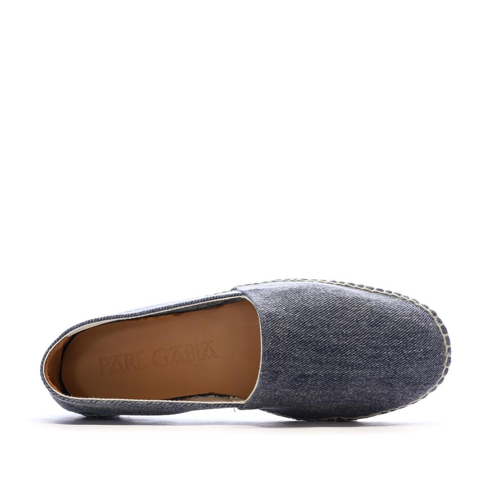 Espadrilles Bleu Homme Pare Gabia Anaia vue 4