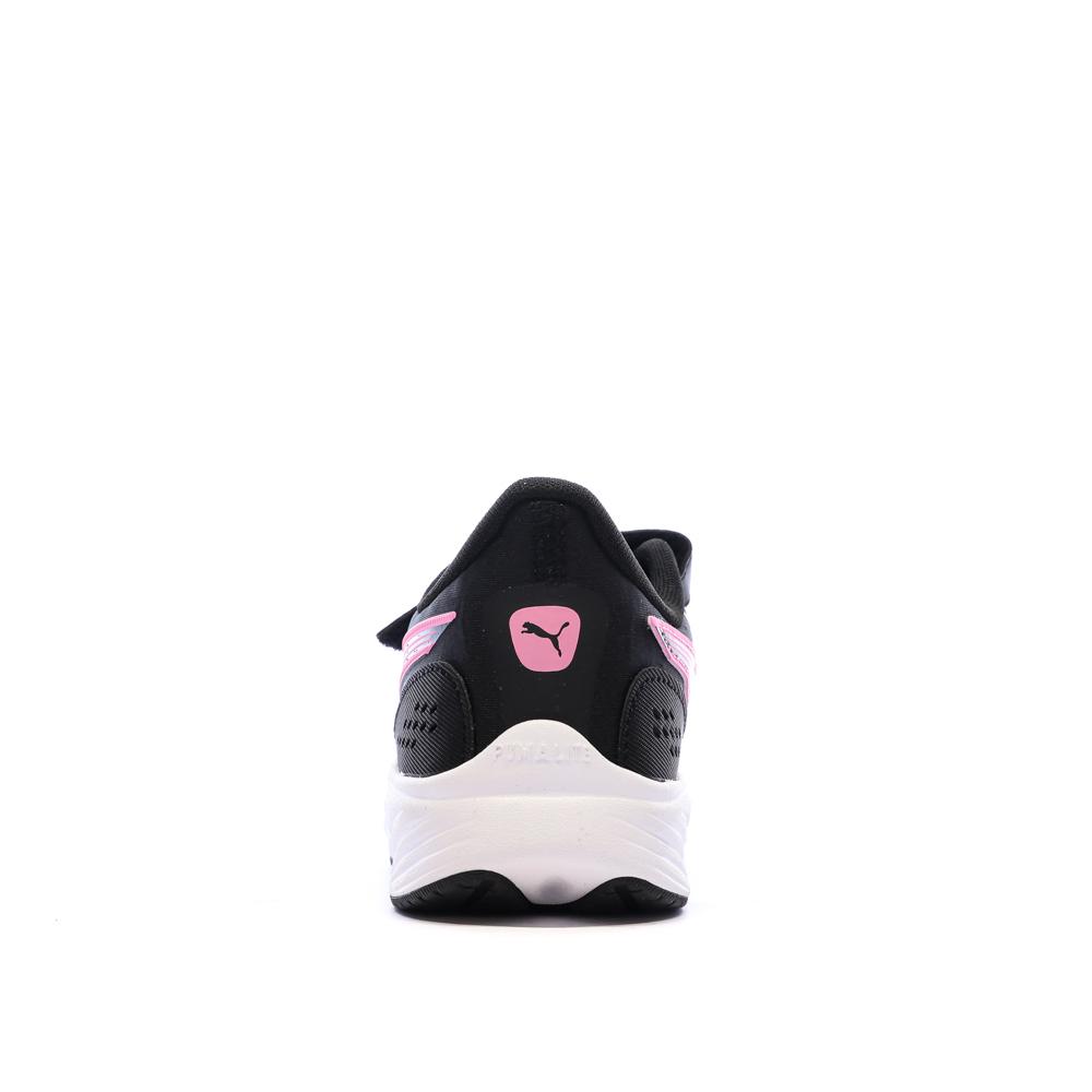 Baskets Noir/Rose Mixte Puma Pounce Lite Ac+ Ps vue 3