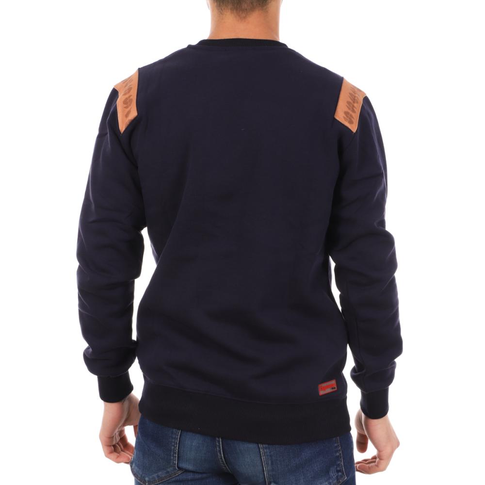 Sweat marine homme Supreme Grip Spike vue 2