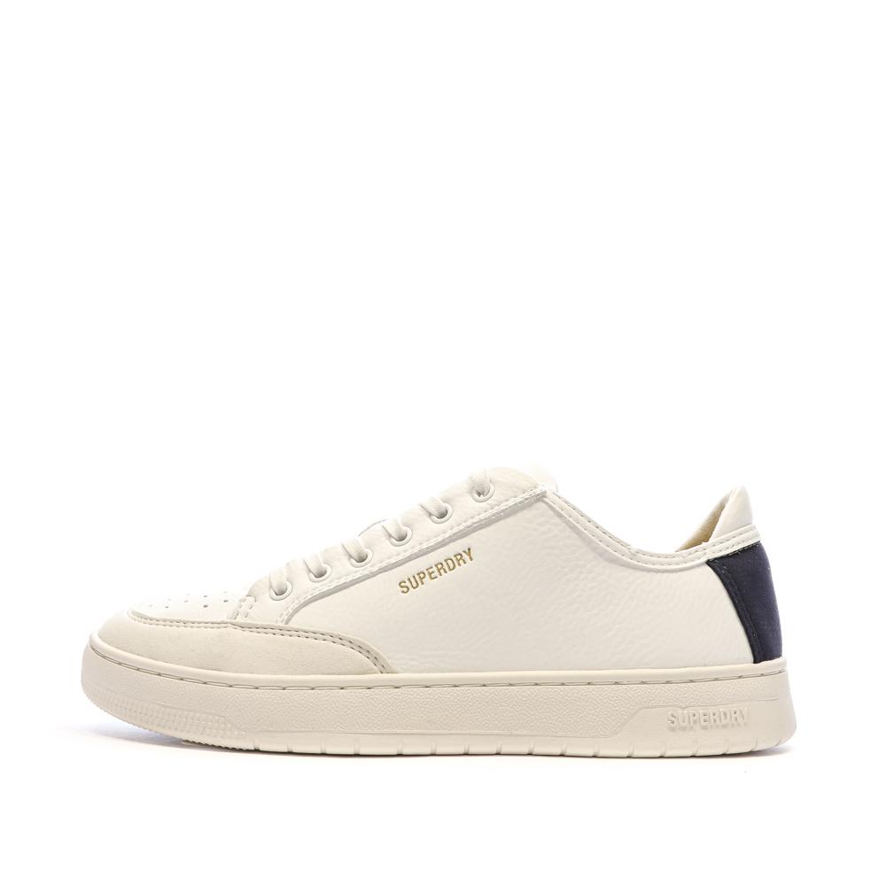 Baskets Blanches Homme Superdry Vintage Vegan pas cher