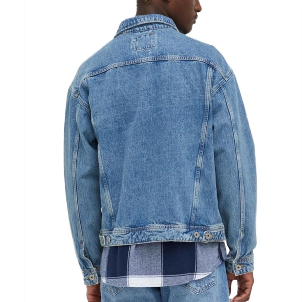 Veste en Jean Bleu Homme Jack & Jones Kevin vue 2