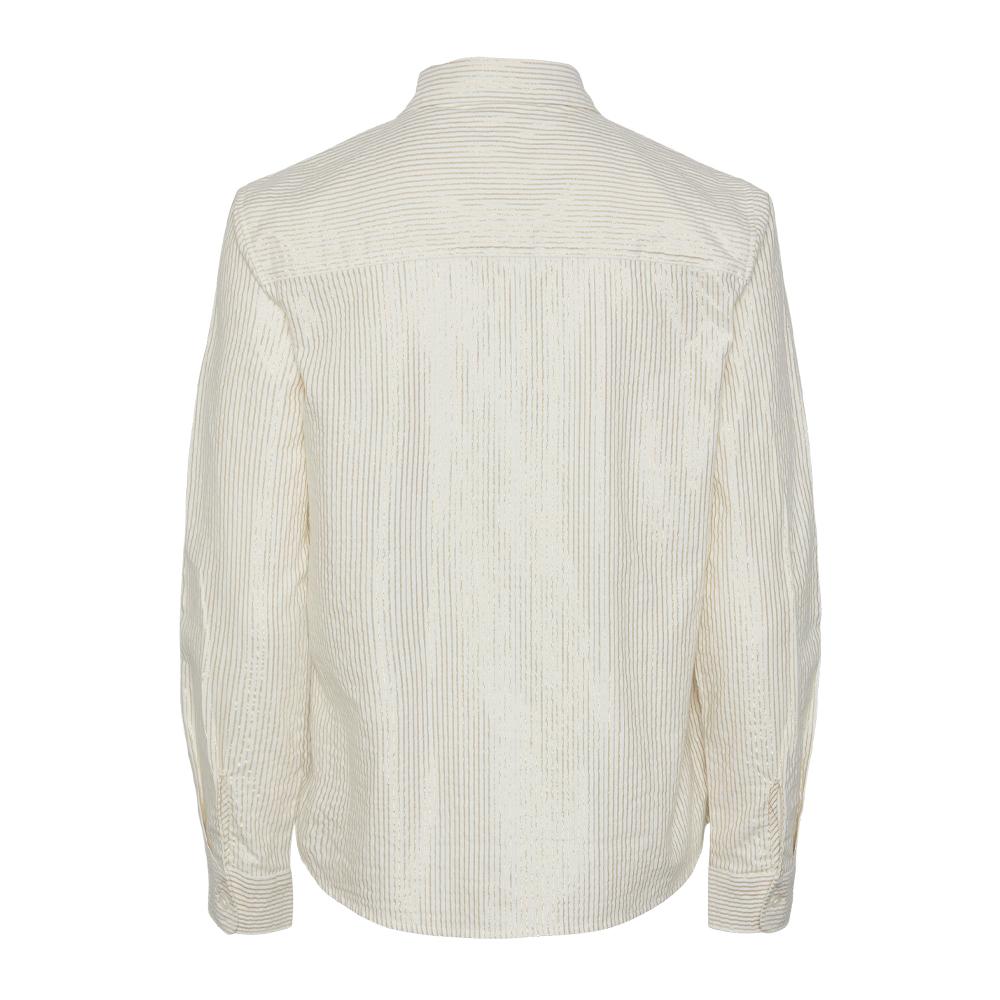 Chemise Ecru/Doré Femme Pieces Cirene vue 2