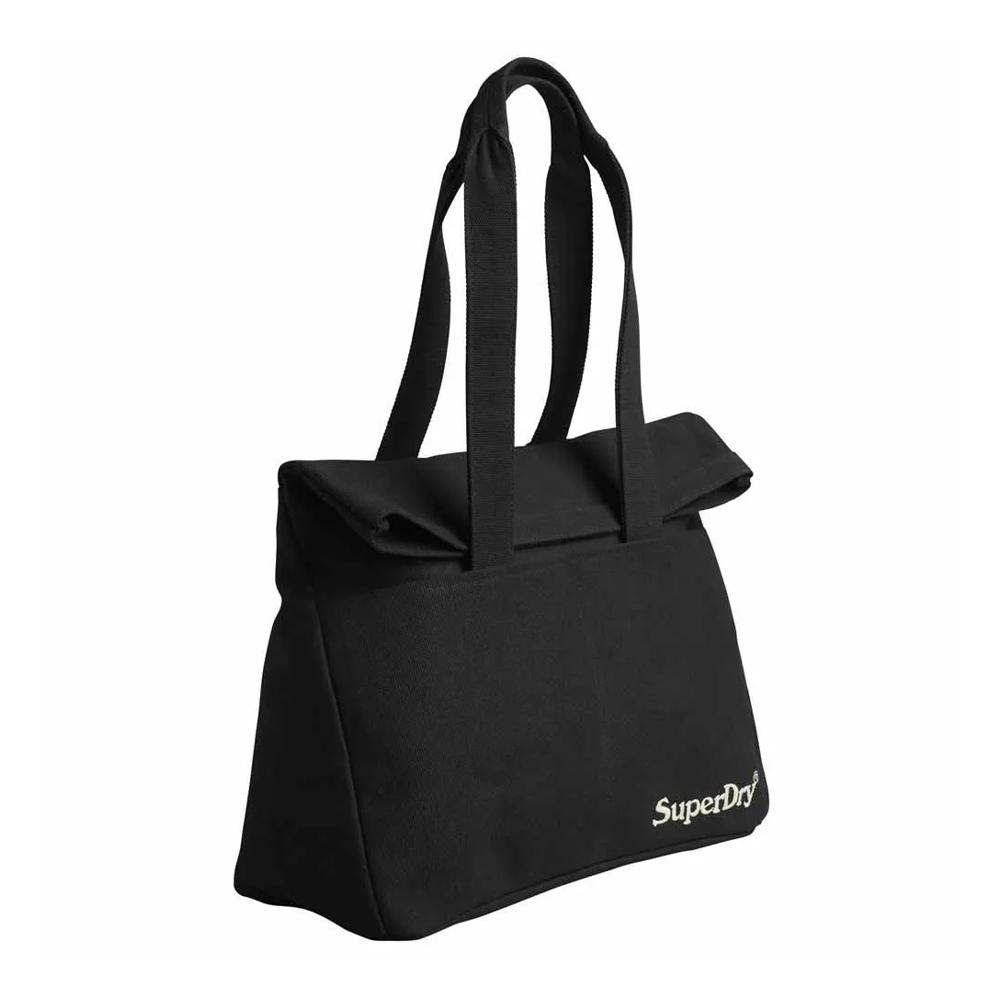 Sac à main Noir Femme Superdry Vintage pas cher