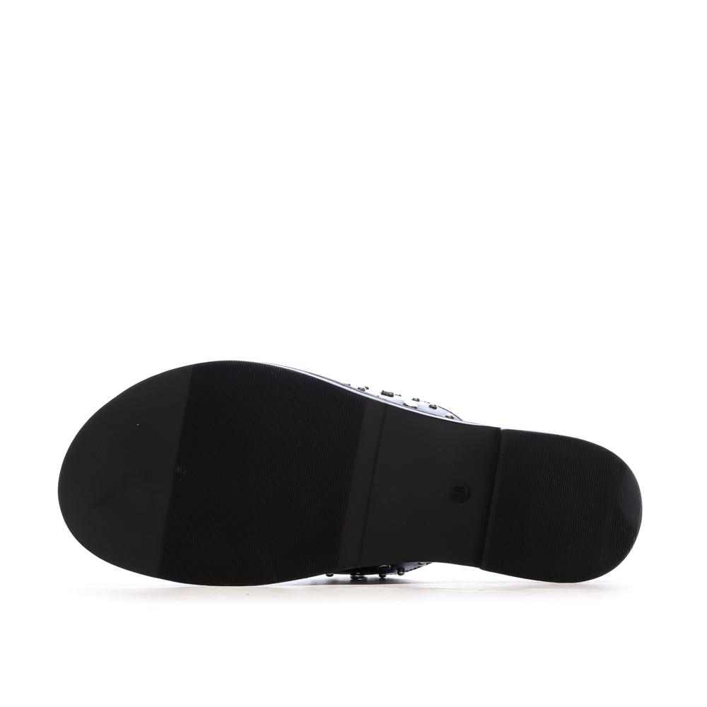 Sandales Noires Femme Carmela Bridas vue 5