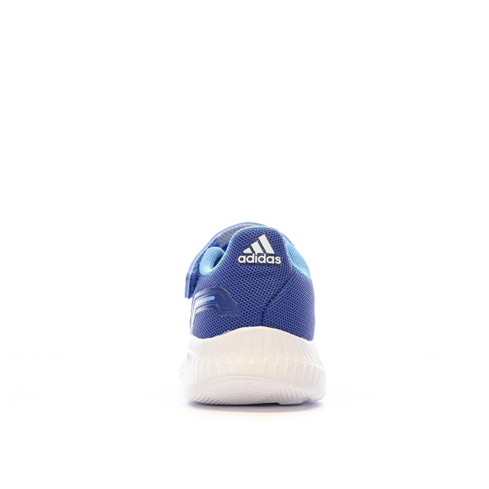 Zapatillas Adidas Runfalcon 2.0 Azul Oscuro Niño ver 3