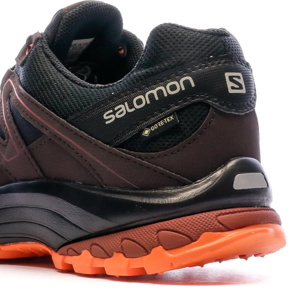 Chaussures de Running Noir/Marron Homme Salomon Sollia vue 7