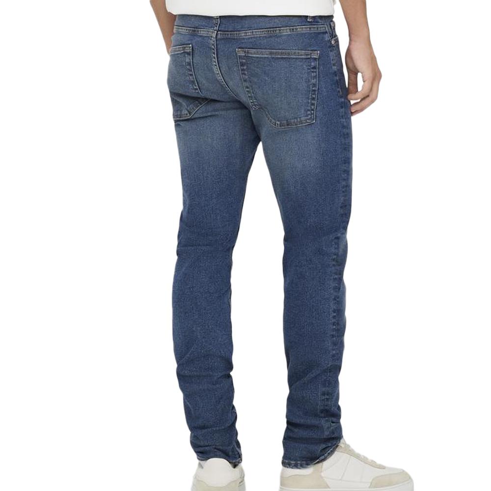 Jean Slim Bleu Homme Only & Sons Looms vue 2