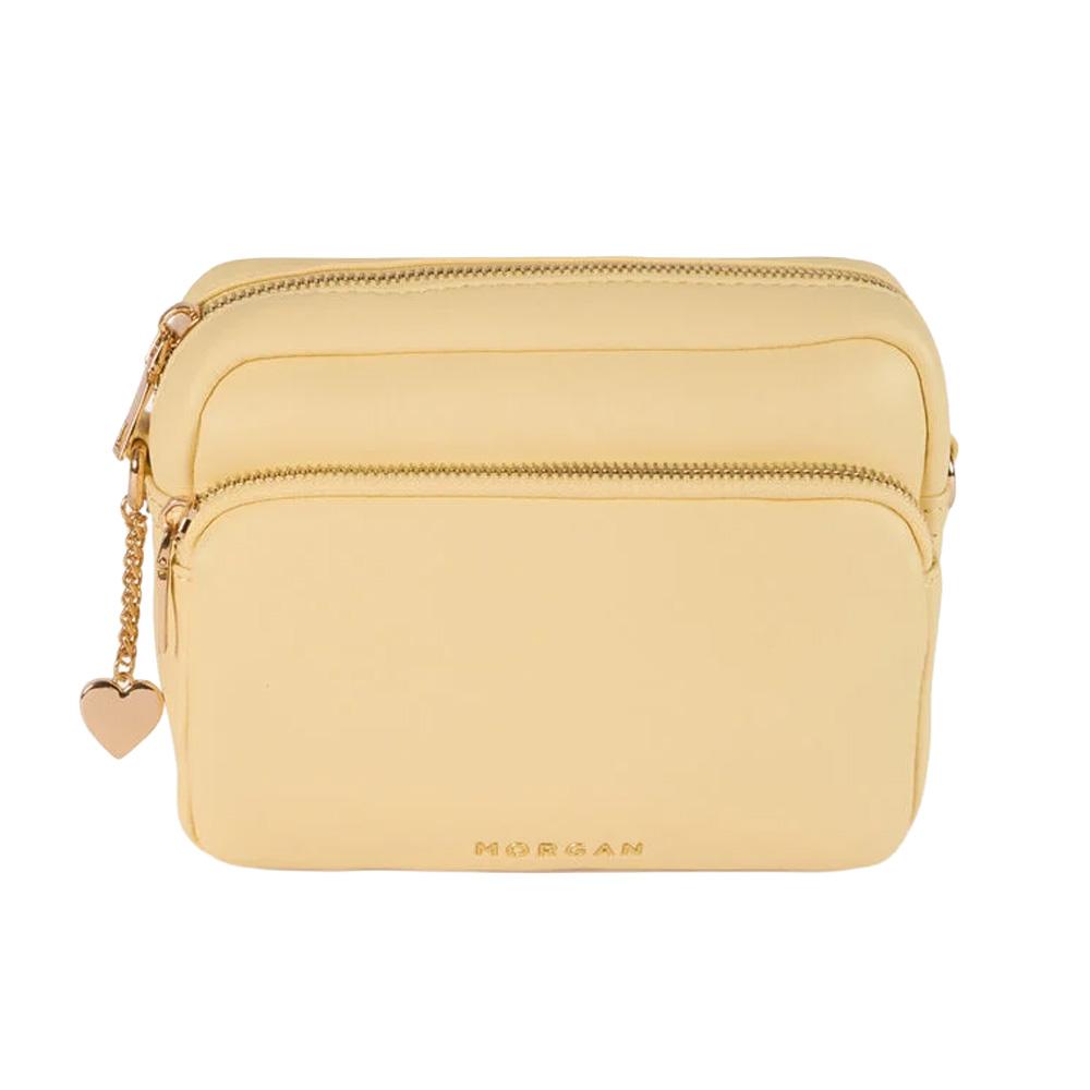 Sac à bandoulière Jaune Femme Morgan Camera pas cher