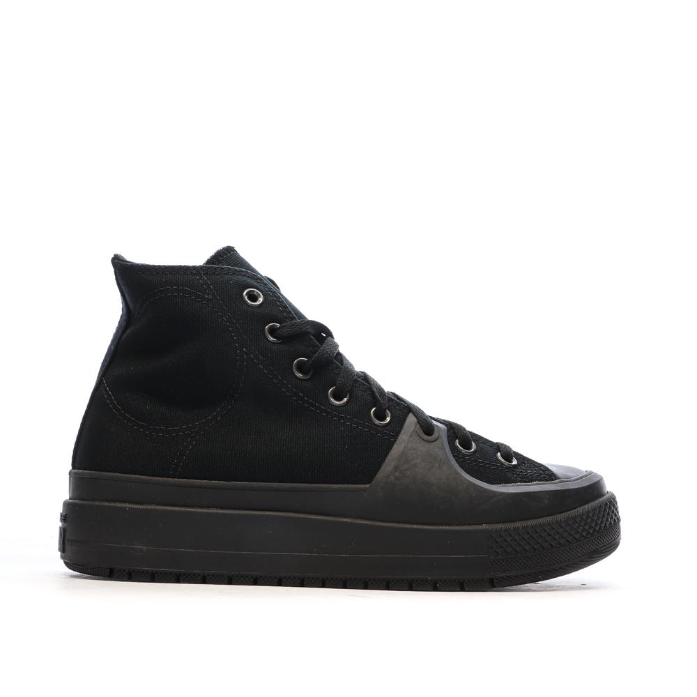 Baskets Noires Homme Converse All Star Construct vue 2