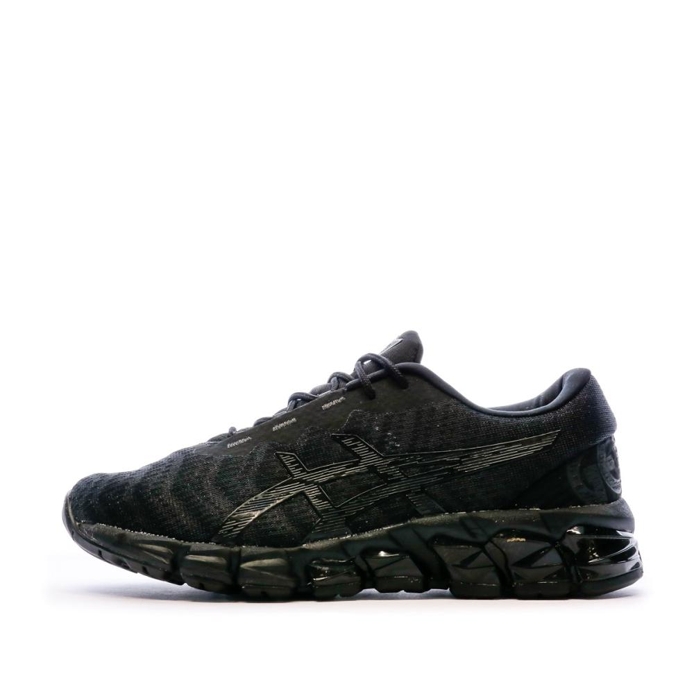 Baskets Noires Garçon Asics Gel quantum pas cher