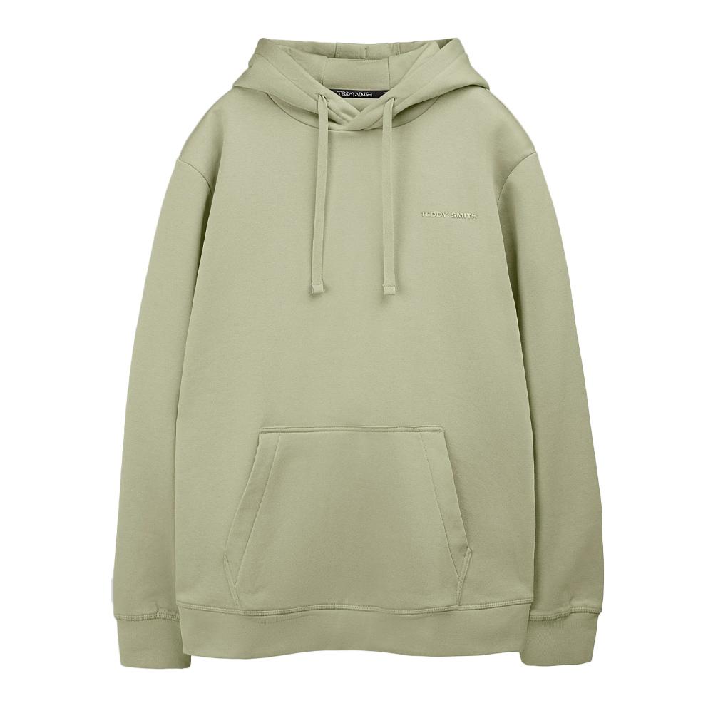 Sweat à Capuche Vert Homme Teddy Smith Nark pas cher
