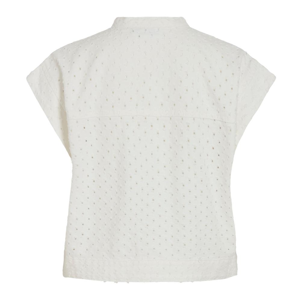 Veste Blanc Femme Vila Vipolly vue 2