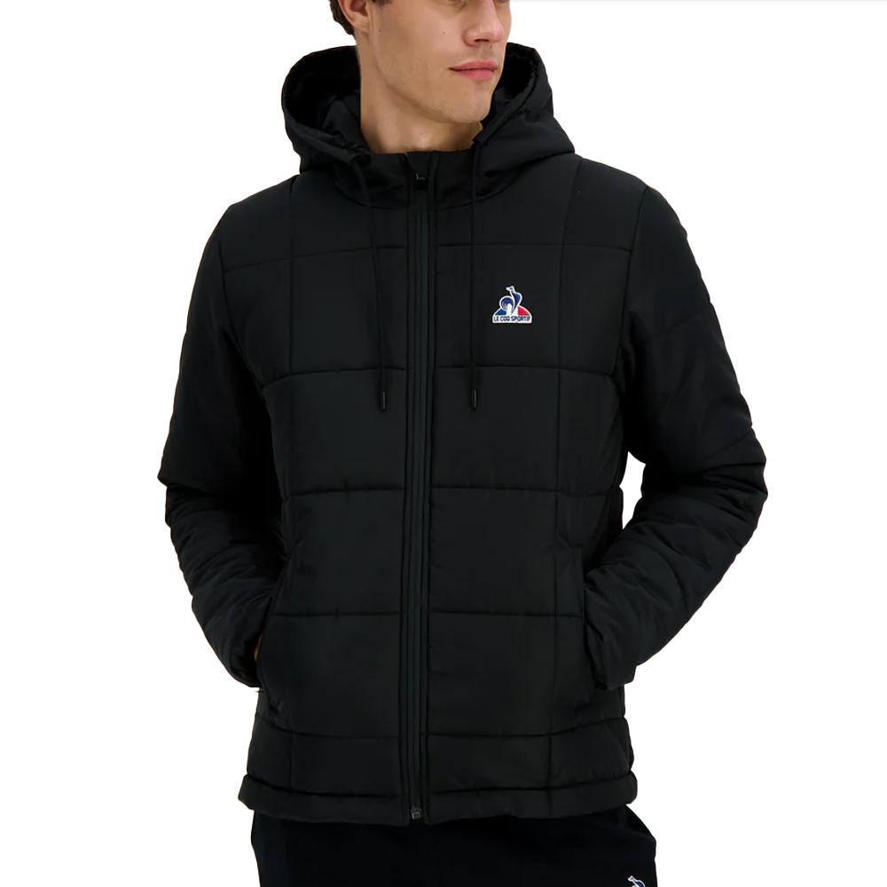 Doudoune Noire Homme Le Coq Sportif Heavy pas cher