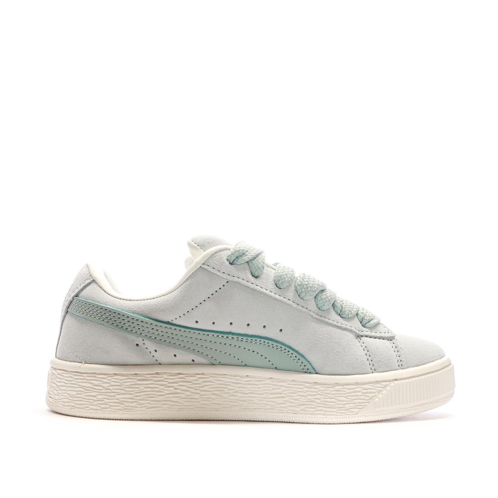 Baskets Turquoise Femme Puma Suede XL vue 2