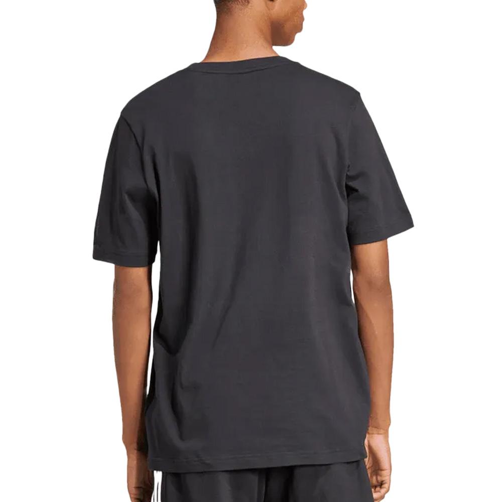 Camiseta negra para hombre Adidas IZ1621 ver 2