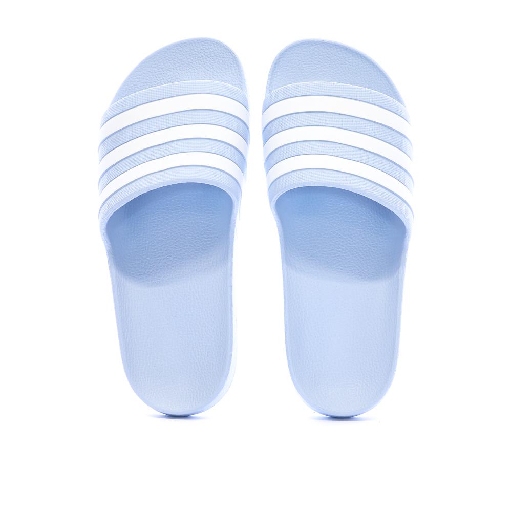 Claquettes Bleu Mixte Adidas Adilette Aqua vue 3