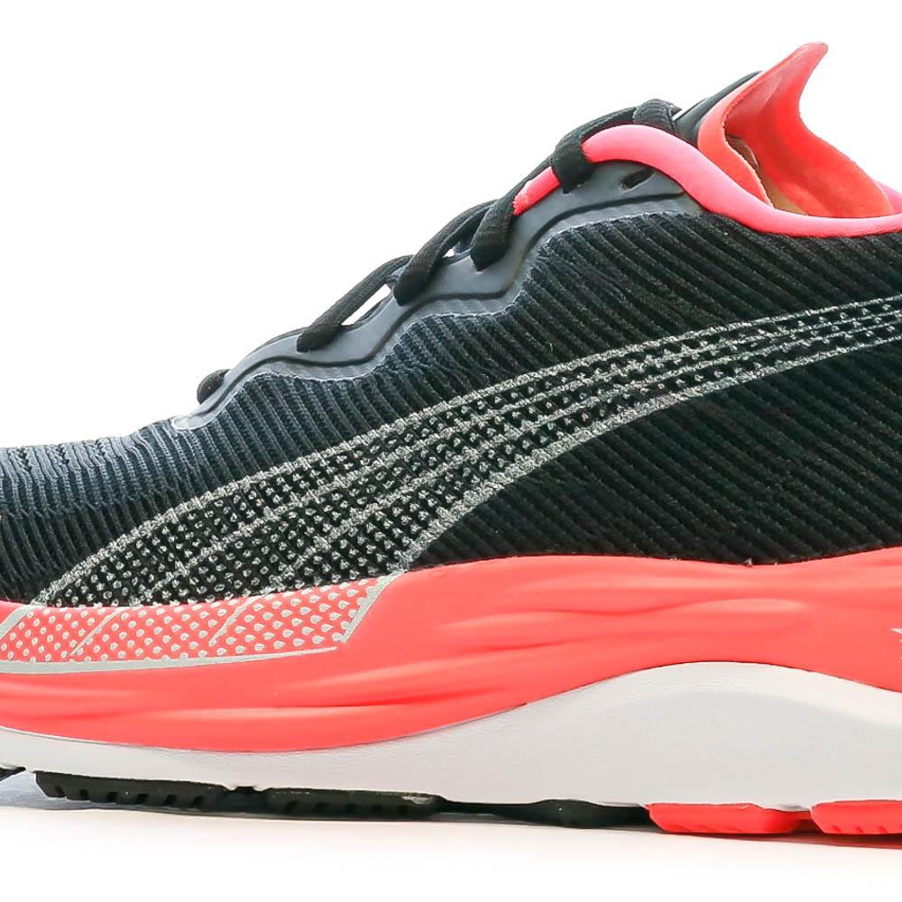 Chaussures de Running Noir/Rose/Blanc Femme Puma Velocity Nitro 2 vue 7