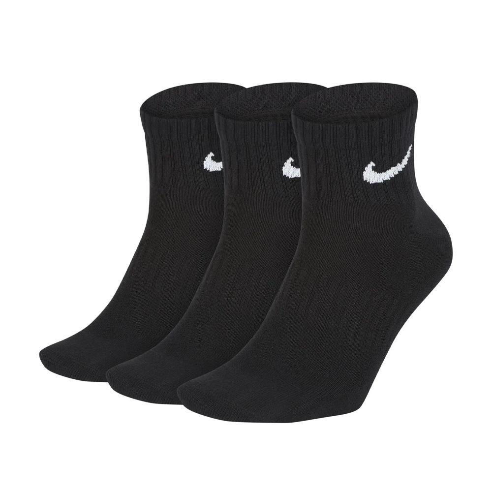 X3 Paires de Chaussettes Noir Mixte Nike Ankle pas cher