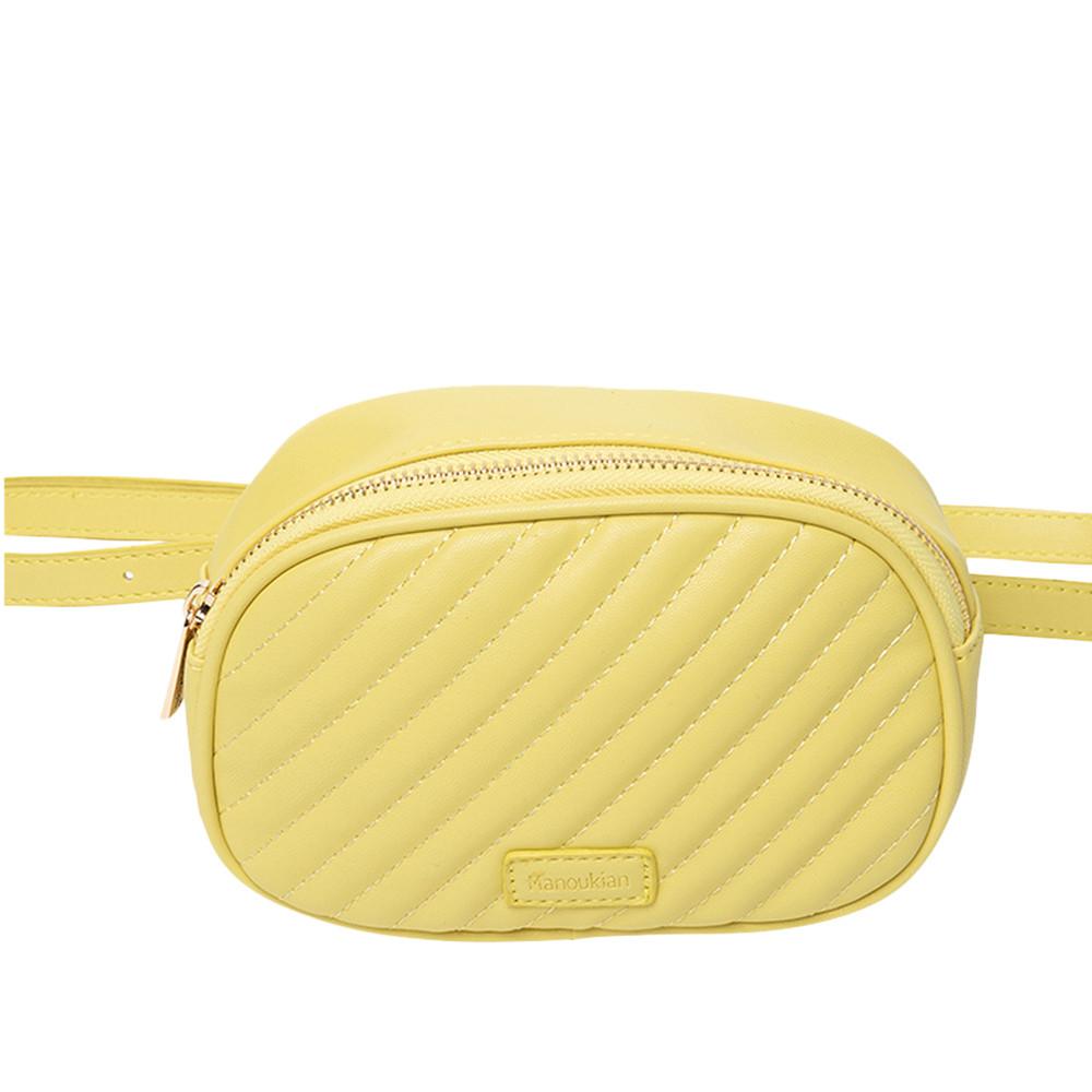 Pochette Jaune Femme Manoukian Jason pas cher