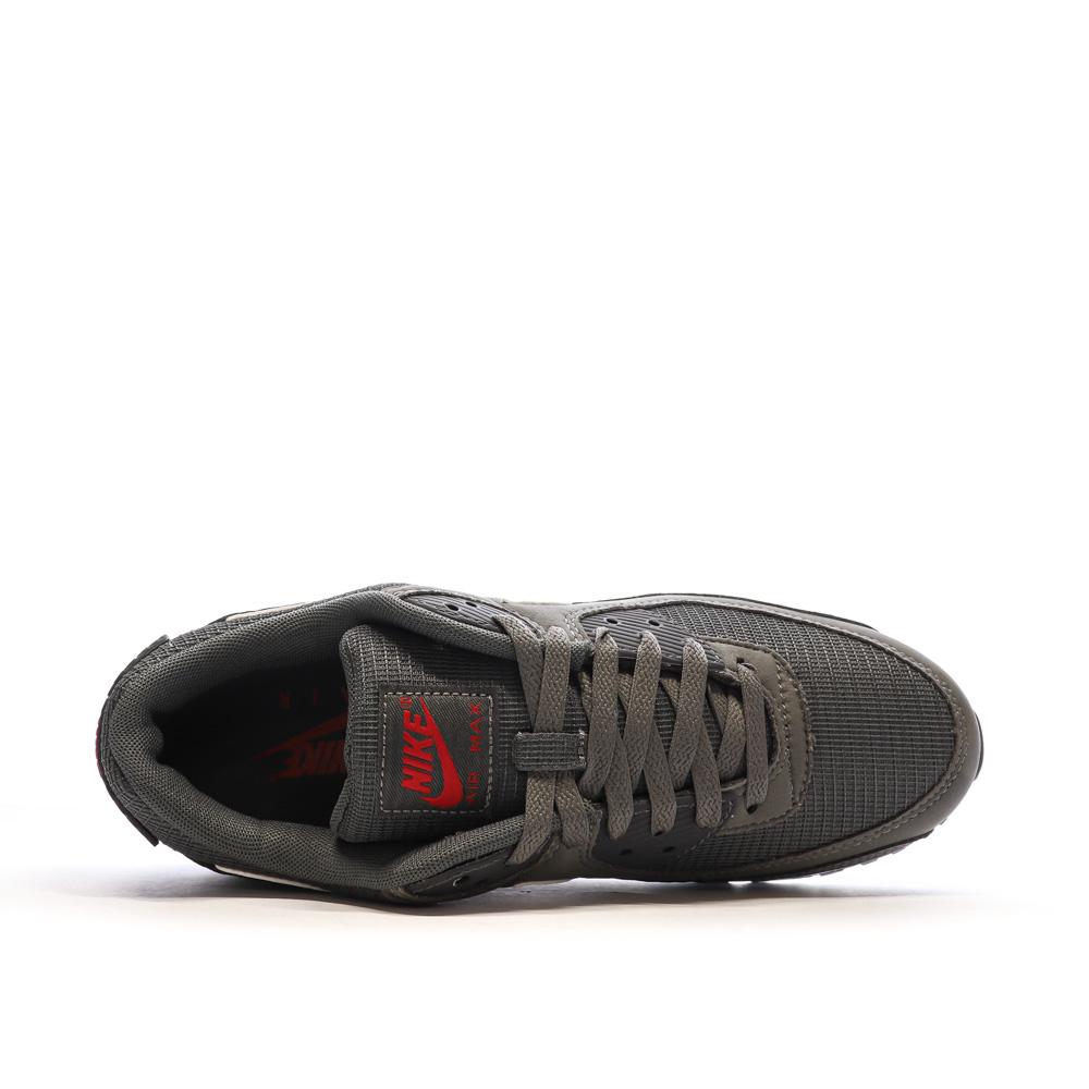 Baskets Grises Homme Nike Air Max 90 vue 4
