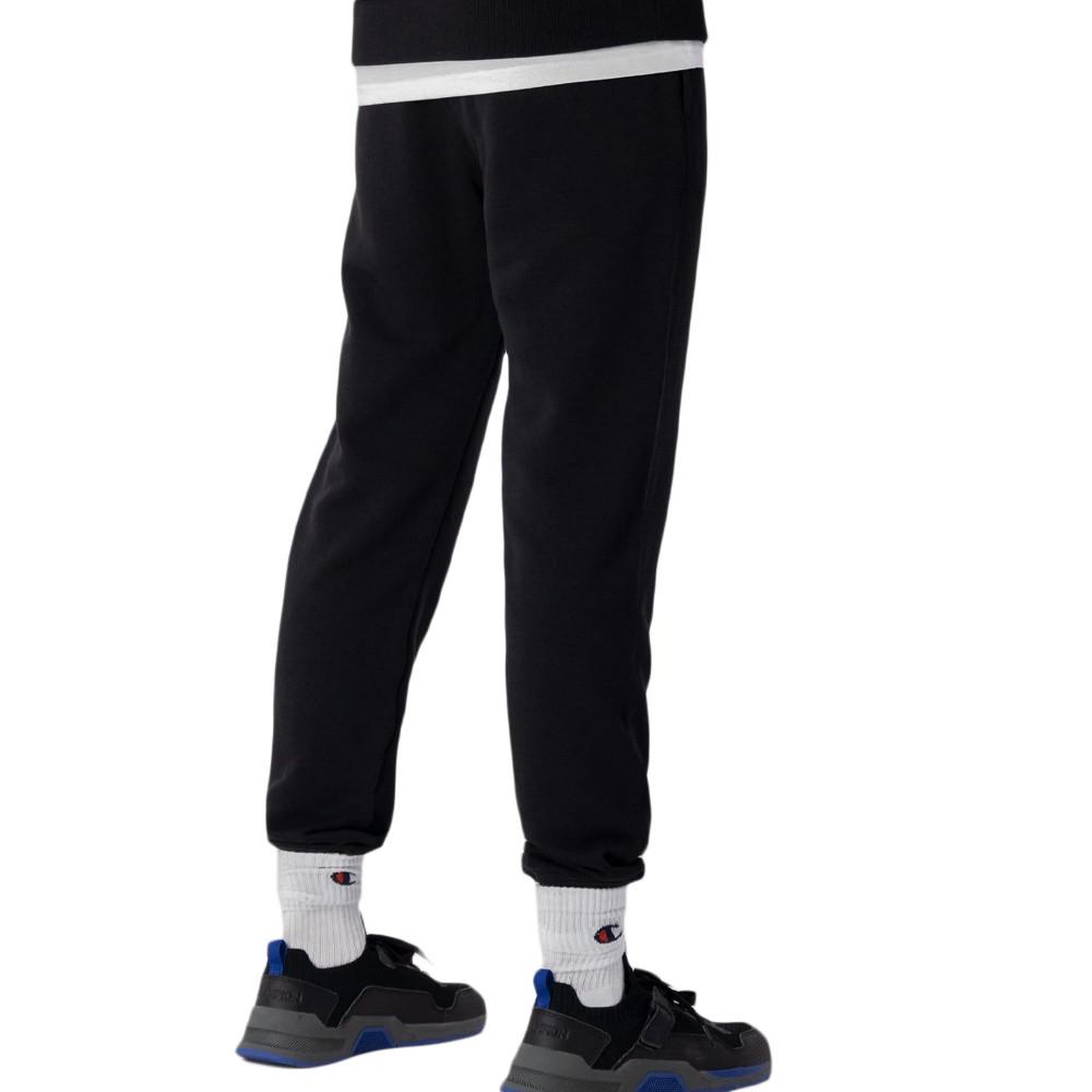 Jogging Noir Homme Champion Rib vue 2