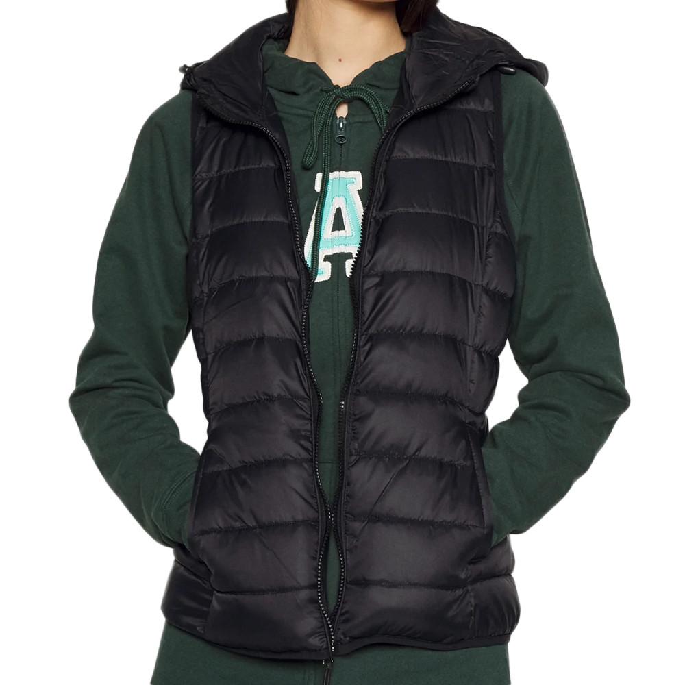 Doudoune Sans Manches Noir Femme Only Molly Quilt pas cher