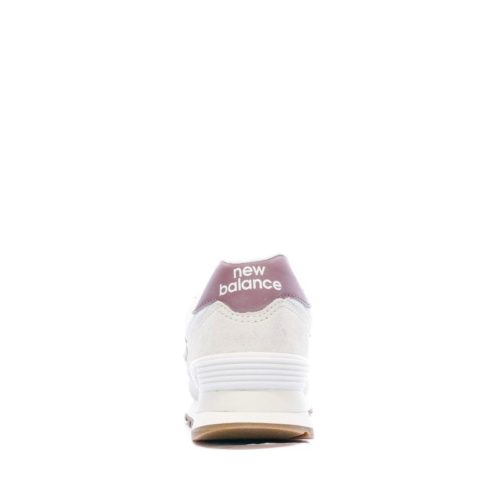 WL574 Baskets Ecrus Femme New Balance vue 3