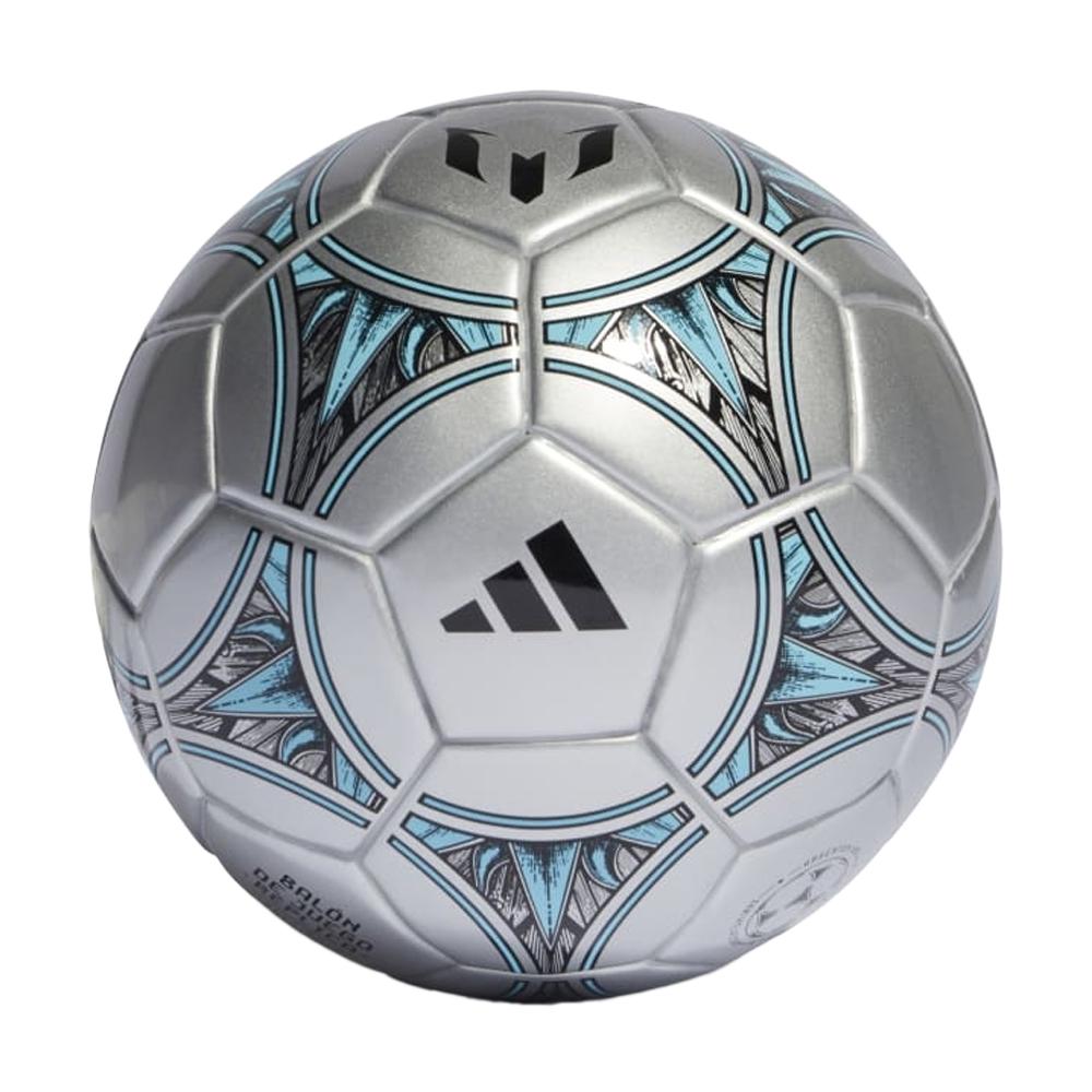 Messi Mini Ballon Gris/Bleu Homme Adidas pas cher