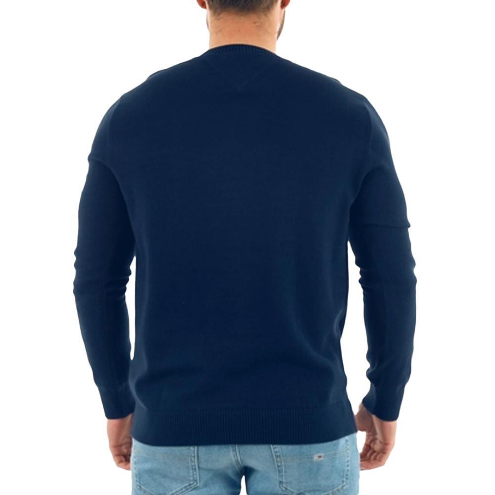 Pull Marine Homme Tommy Hilfiger Ess Light vue 2