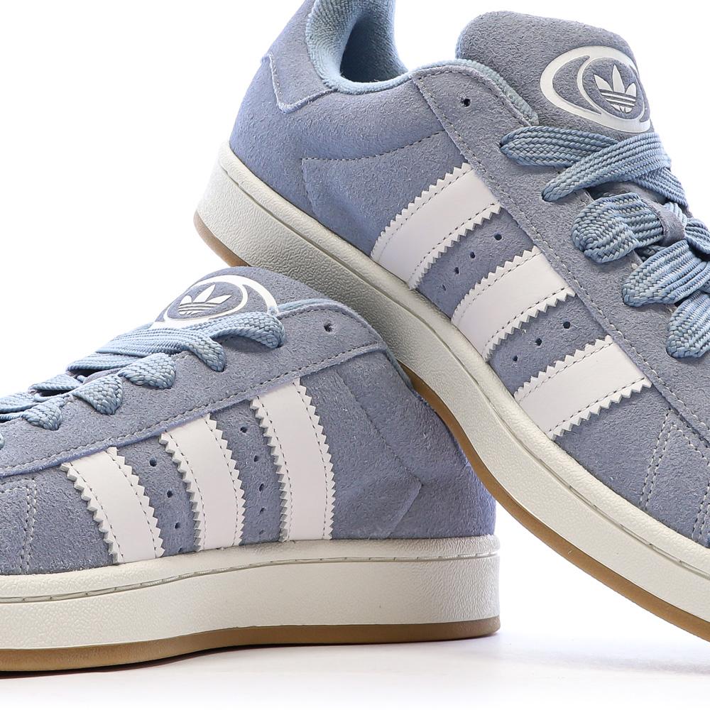 Campus Baskets Bleu Clair Homme Adidas vue 7