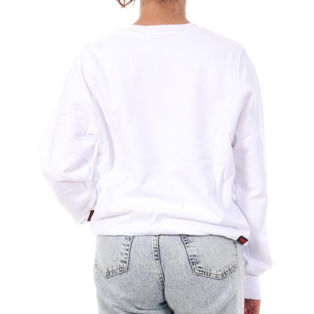 Sweat Blanc/Violet Femme Supreme Grip Maya vue 2