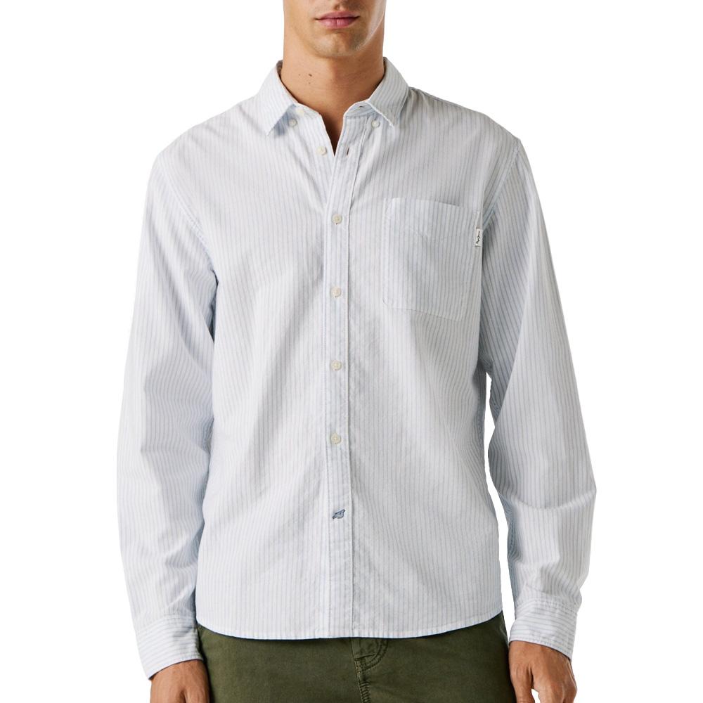 Chemise Bleu Homme Pepe Jeans PM3091209 pas cher