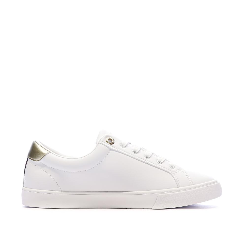 Baskets Blanches/Argent Femme Tommy Hilfiger Sneaker vue 2