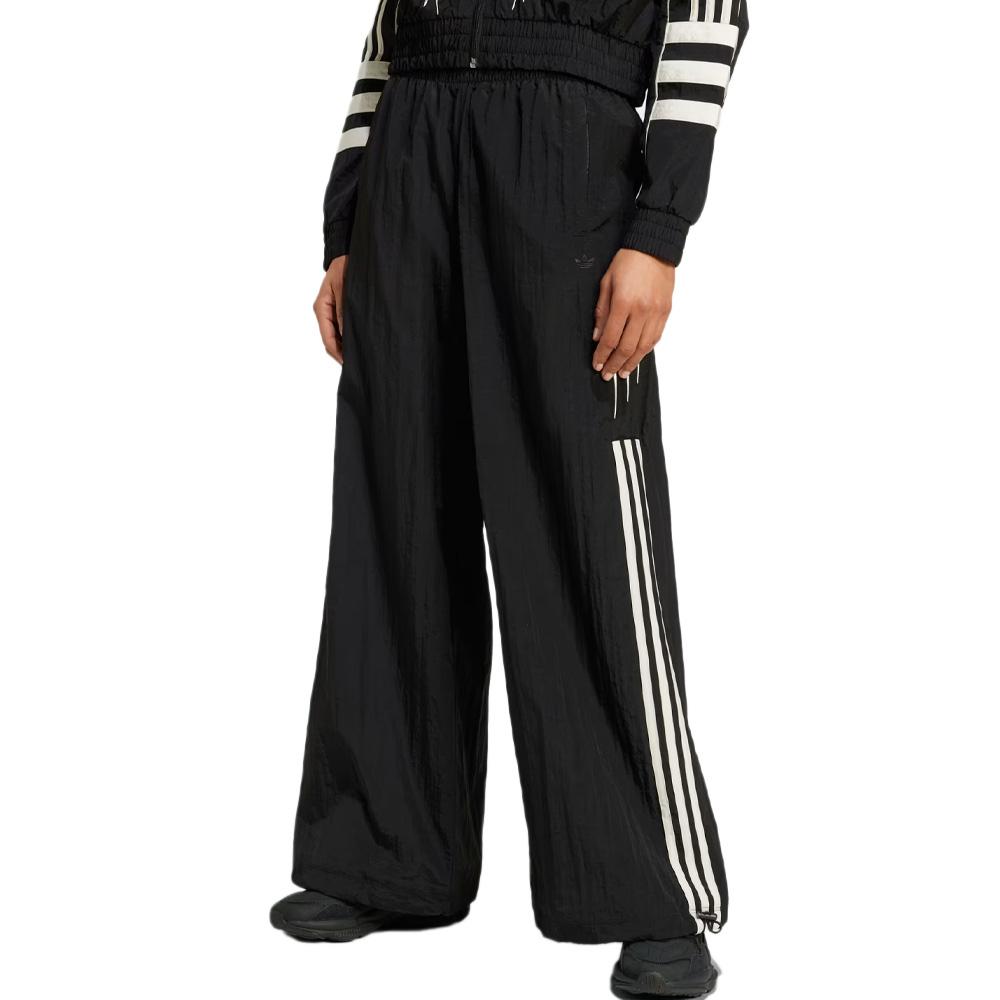 Pantalón fluido Adidas Atlanta Negro, Mujer barato